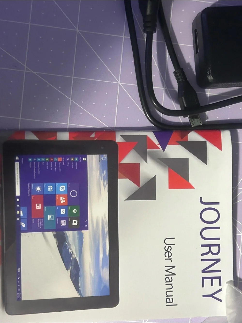 Vulcan Journey tablet with a 7-inch